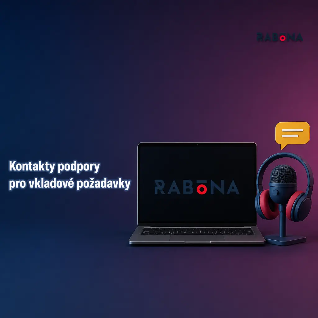 Kontakty podpory pro vklady: live chat, e-mail, ověření účtu a řešení platebních potíží