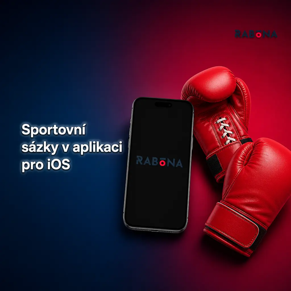 Sportovní sázky v iOS aplikaci s live trhy pro fotbal, hokej, tenis a Ligu mistrů