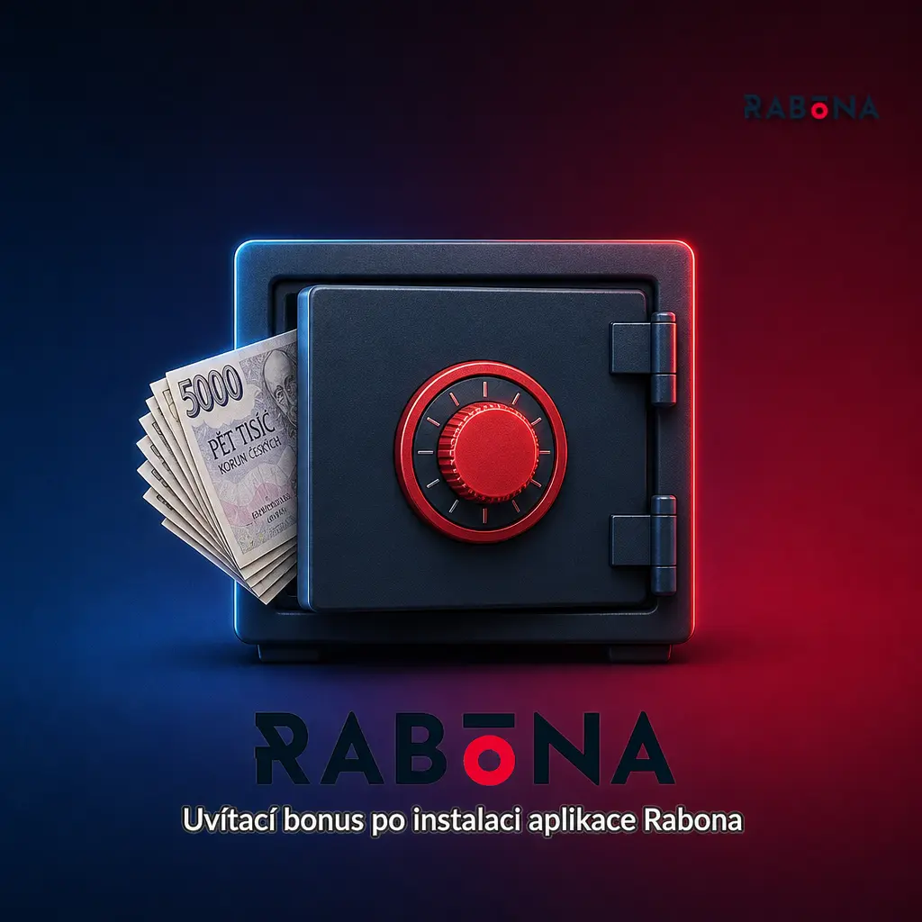 Uvítací bonus v aplikaci Rabona: 100 % až 12 500 CZK a 200 volných spinů pro nové hráče