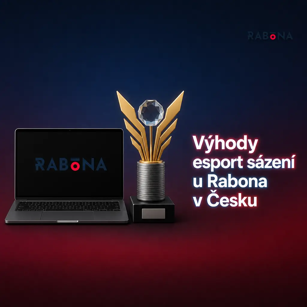 Esport sázení u Rabona v Česku s CZK, rychlými tikety, mobilní aplikací a podporou 24/7